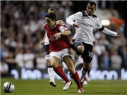 Bóng đá anh, ngoại hạng anh, lịch thi đấu euro 2012, Tottenham - Arsenal 1 - 4: Khi chủ nhà "nhường sân"
